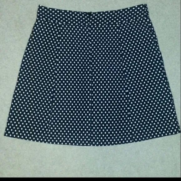 Topshop polka dot skirt sz 6