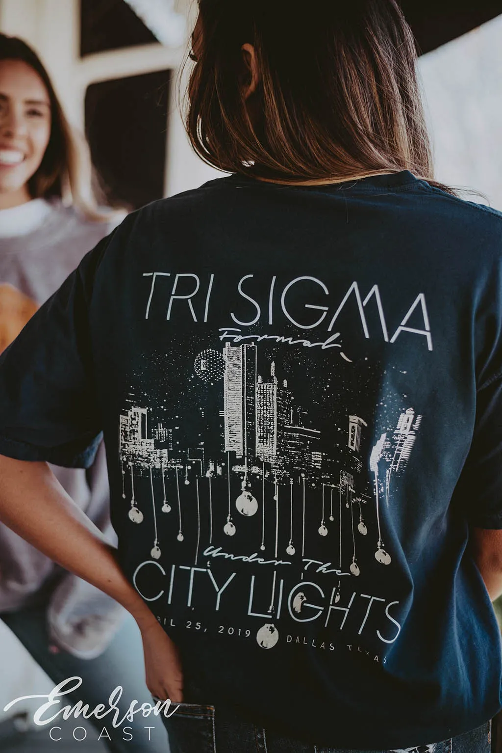 Tri Sigma City Lights Formal Tee