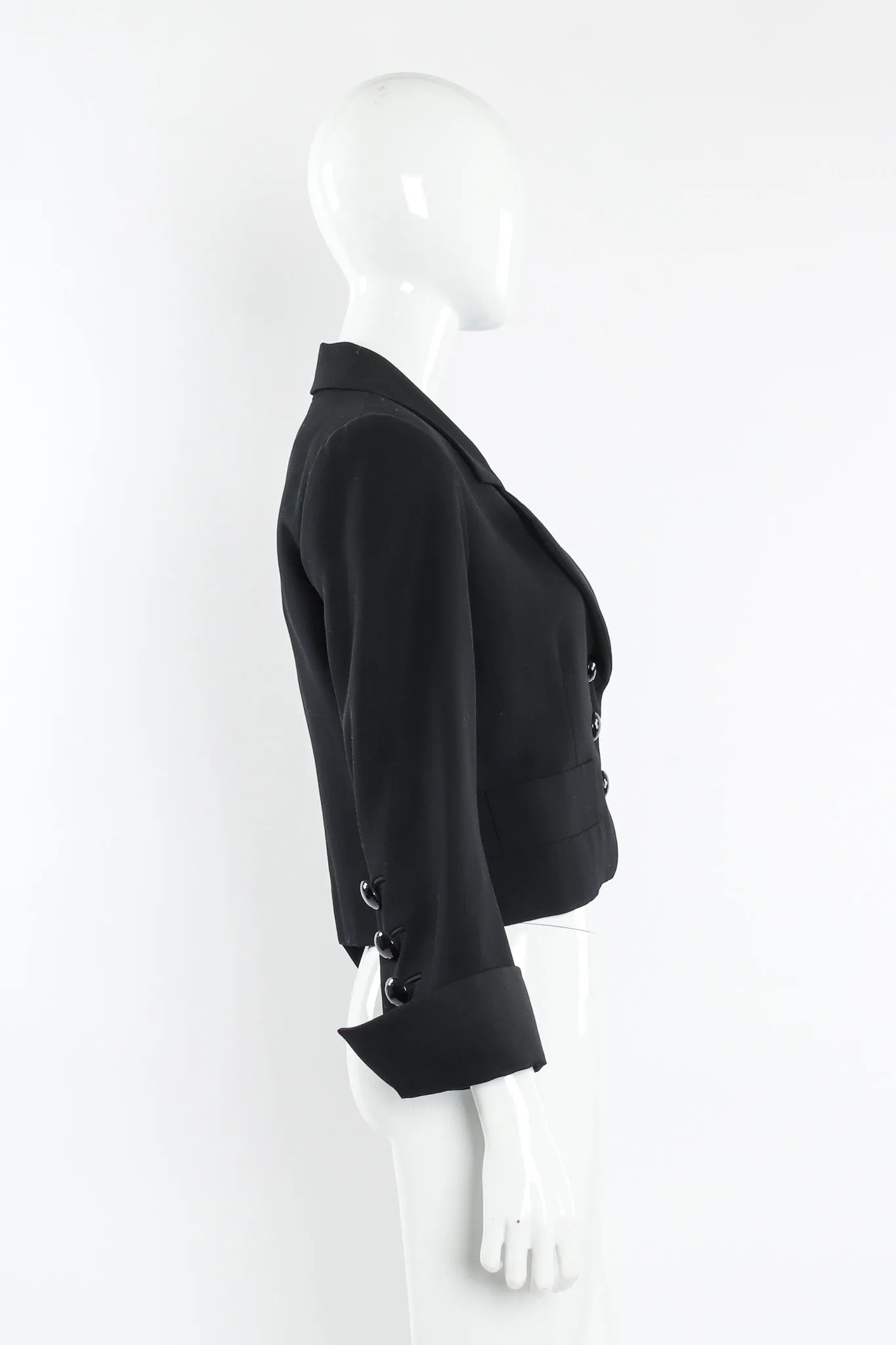 Tuxedo Crop Jacket & Pant Set