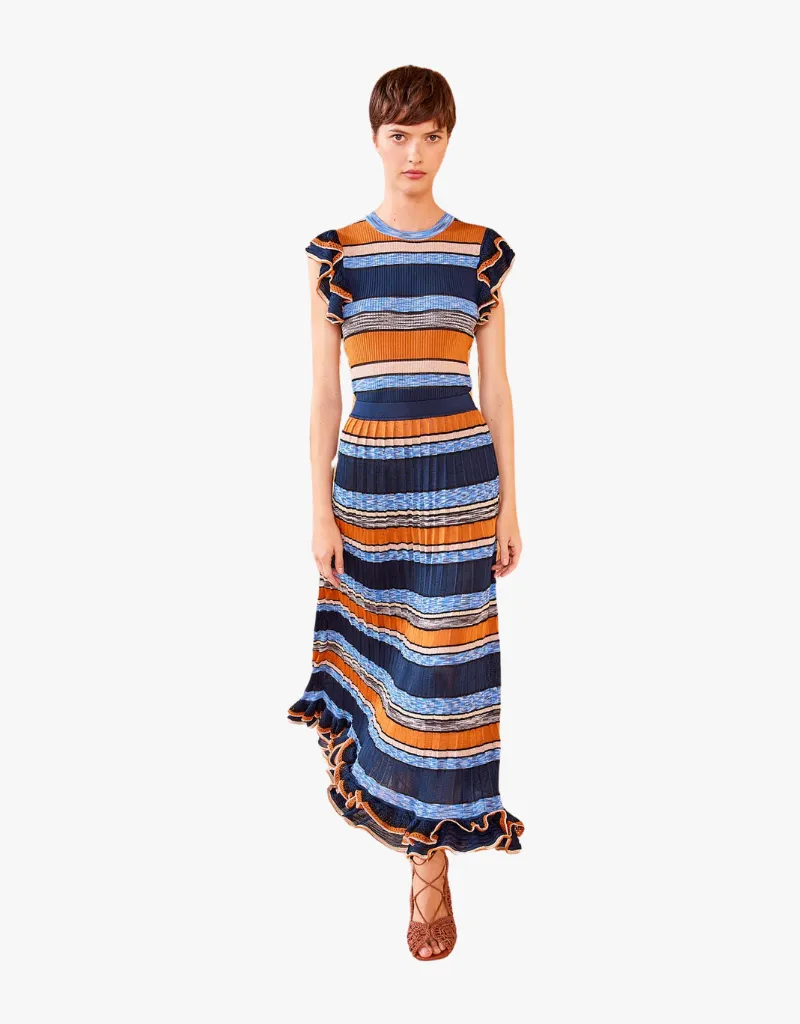 Ulla Johnson Cecile Top in Adriatic