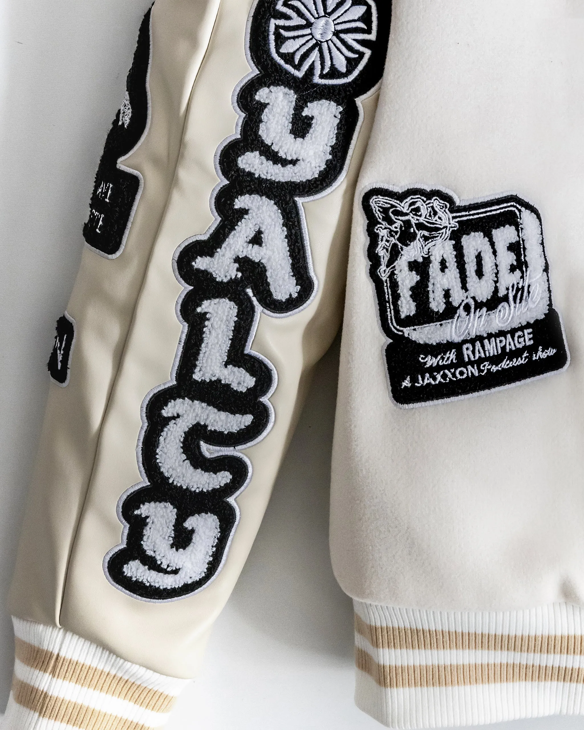 Varsity Jacket - Tan
