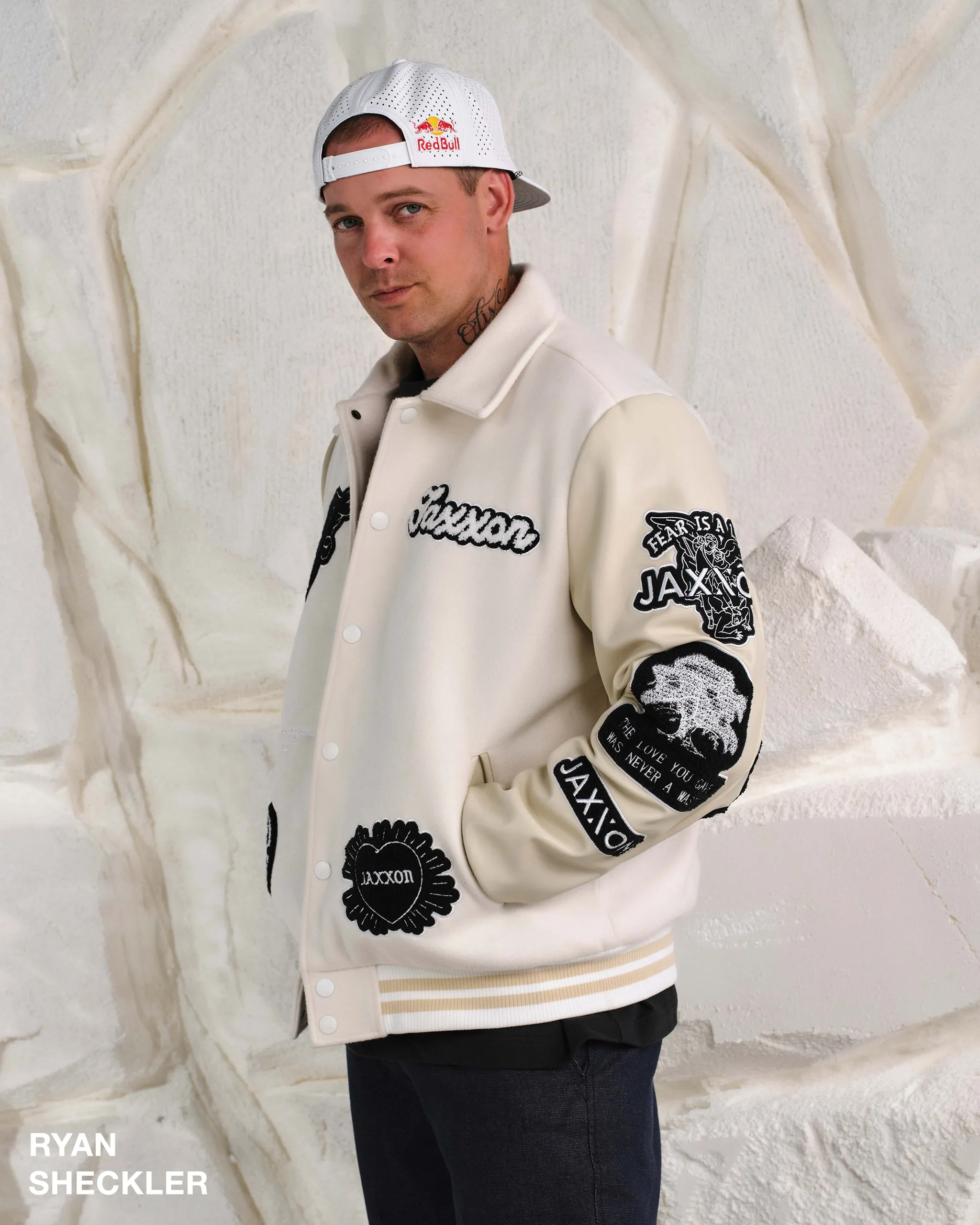 Varsity Jacket - Tan