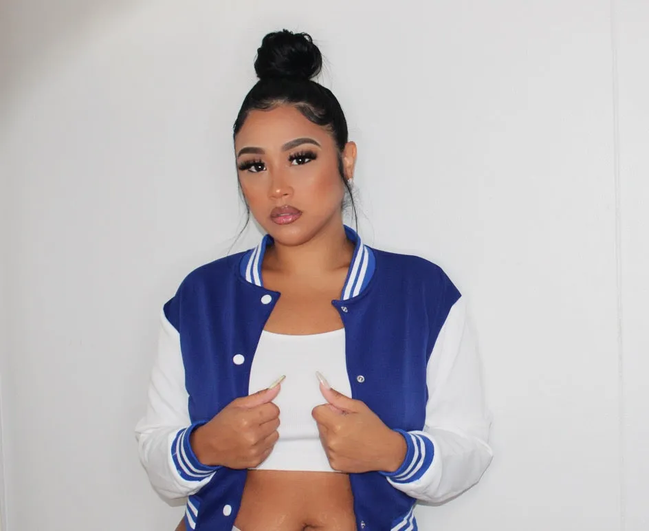 Varsity Sweater Jacket