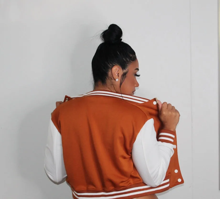 Varsity Sweater Jacket