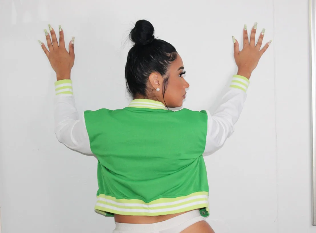 Varsity Sweater Jacket