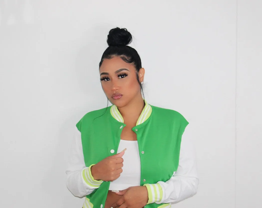 Varsity Sweater Jacket
