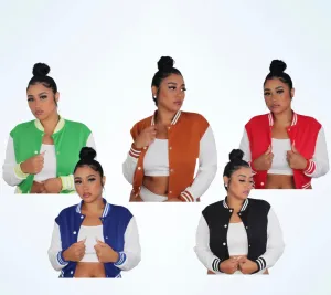 Varsity Sweater Jacket