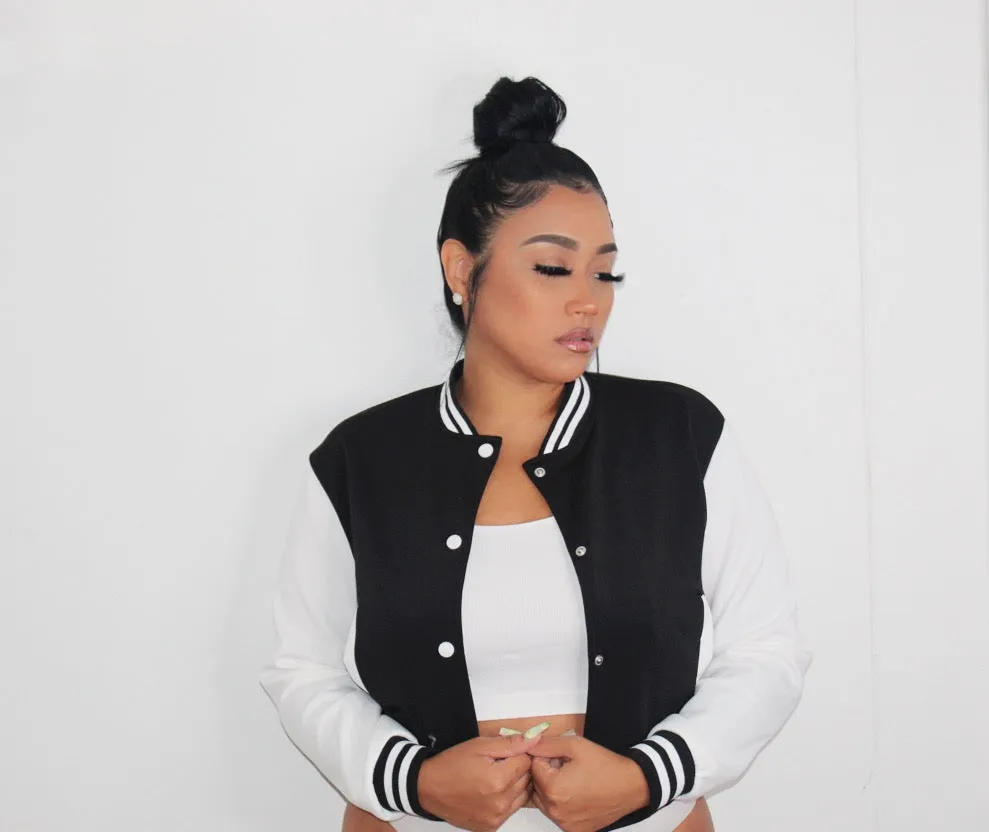 Varsity Sweater Jacket