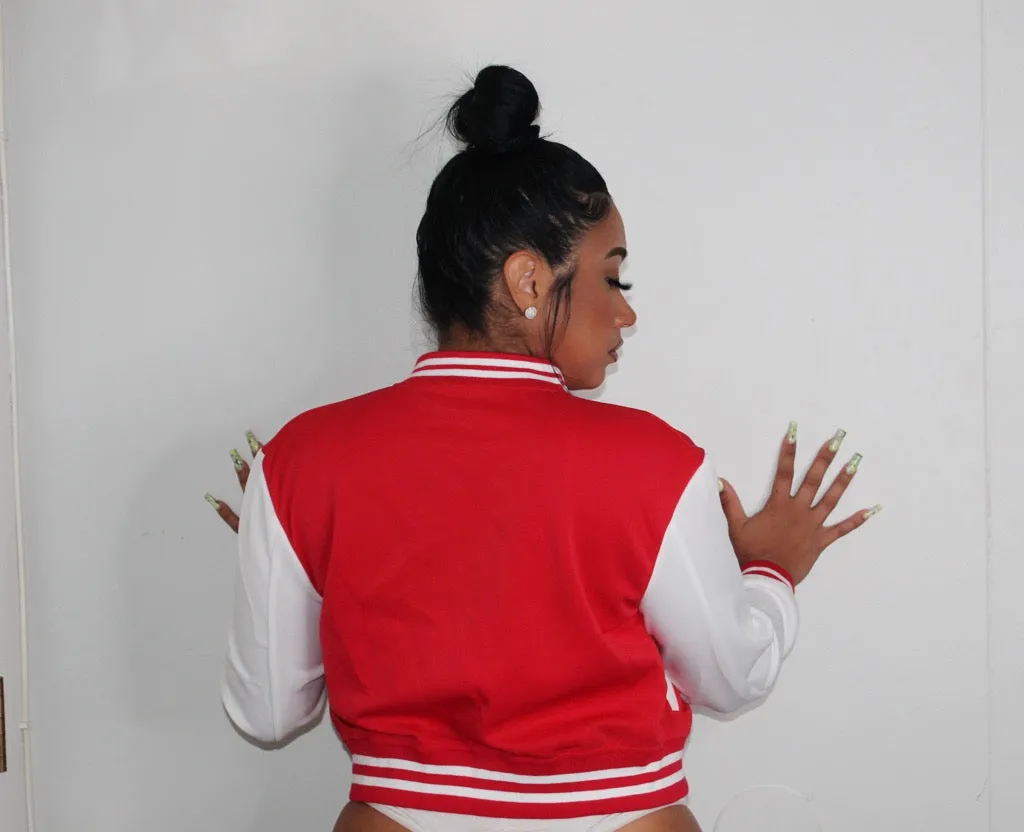 Varsity Sweater Jacket