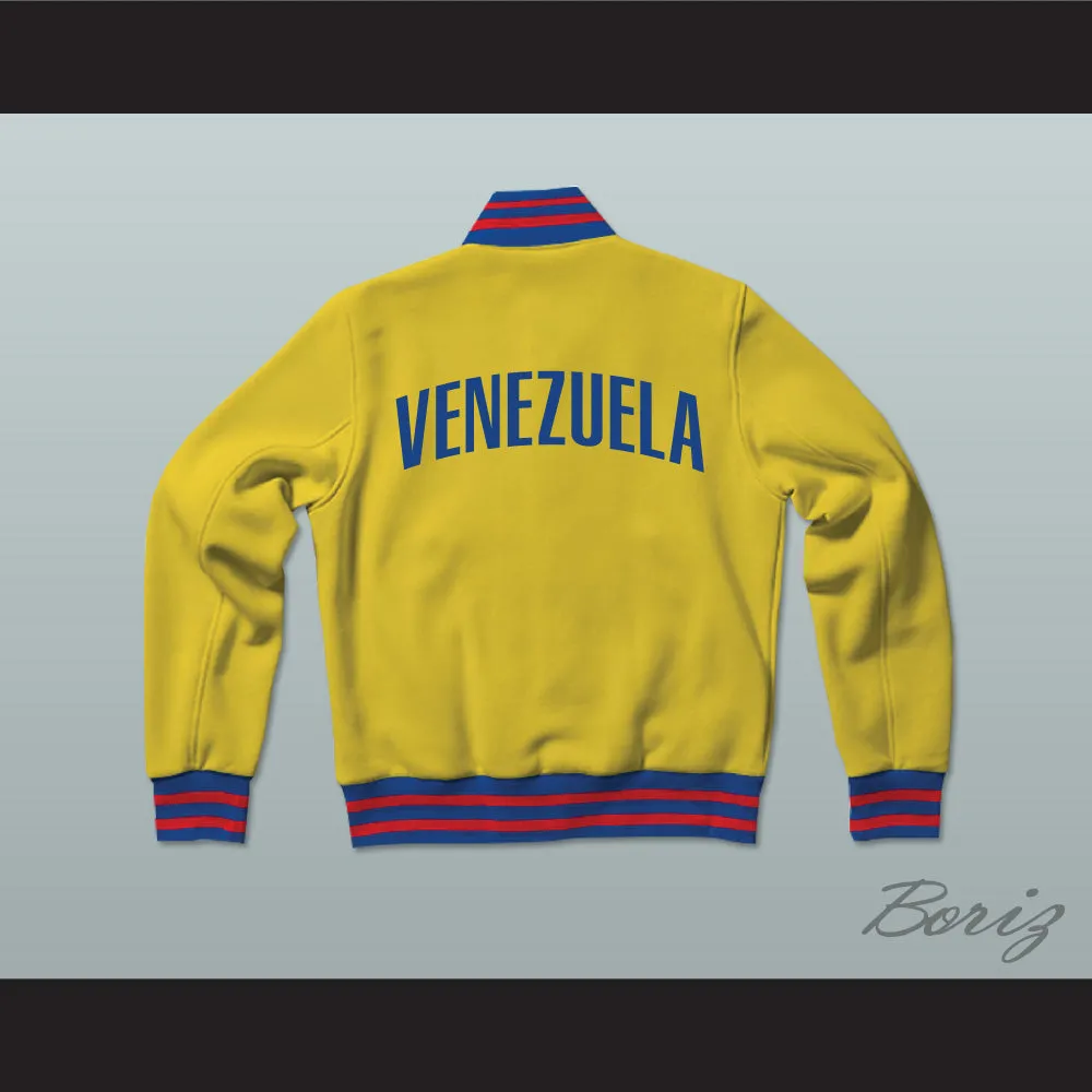 Venezuela Varsity Letterman Jacket-Style Sweatshirt