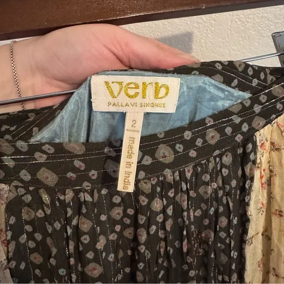 Verb Anthropologie Margot Pleated Maxi Skirt Skirt