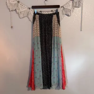 Verb Anthropologie Margot Pleated Maxi Skirt Skirt