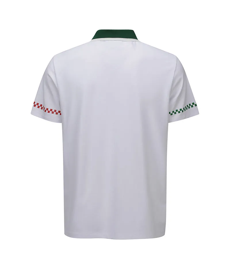 Vice Golf Atelier Men  Artwork Point Short T-Shirt - White