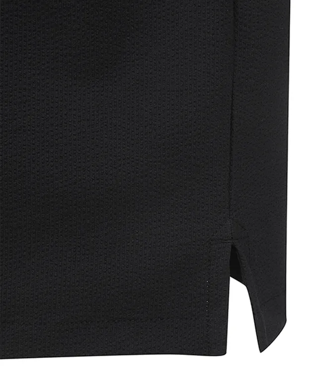 Vice Golf Atelier Men Seersucker Collar T-Shirt - Black