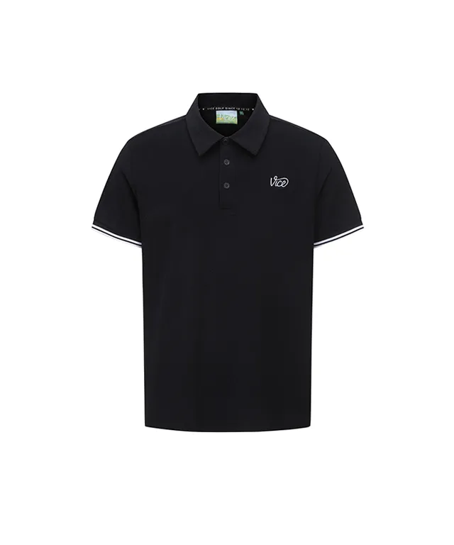 Vice Golf Atelier Men's Terry Short T-Shirt - Black