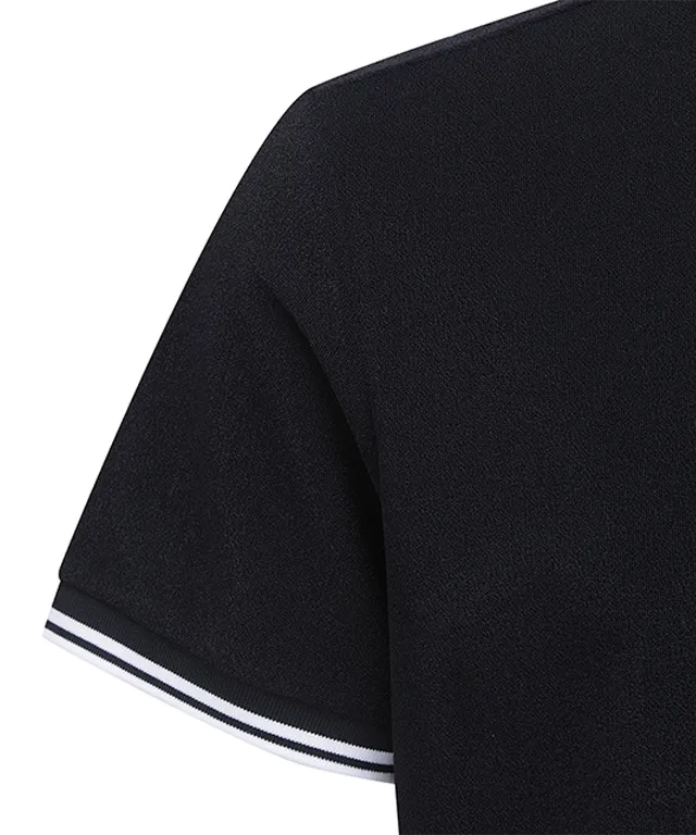 Vice Golf Atelier Men's Terry Short T-Shirt - Black