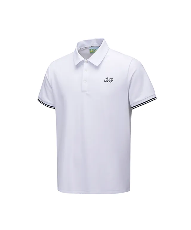 Vice Golf Atelier Men's Terry Short T-Shirt - White