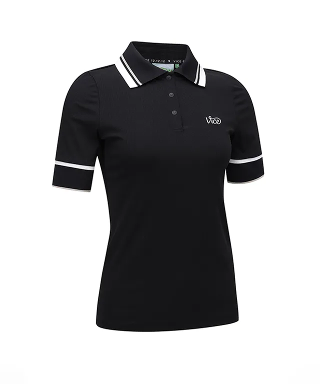 Vice Golf Atelier Women Essential Short T-Shirt - Black