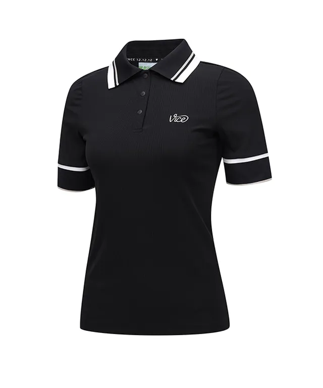Vice Golf Atelier Women Essential Short T-Shirt - Black