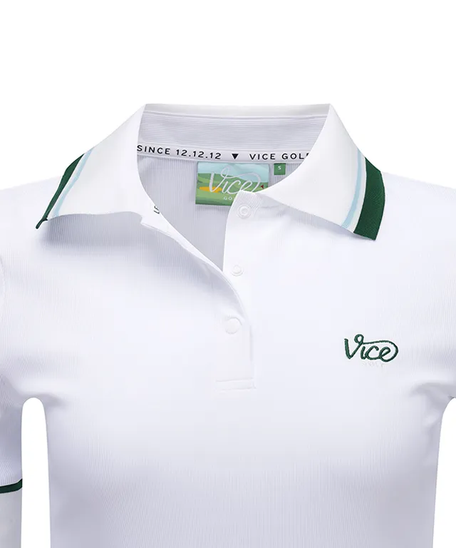 Vice Golf Atelier Women Essential Short T-Shirt - White