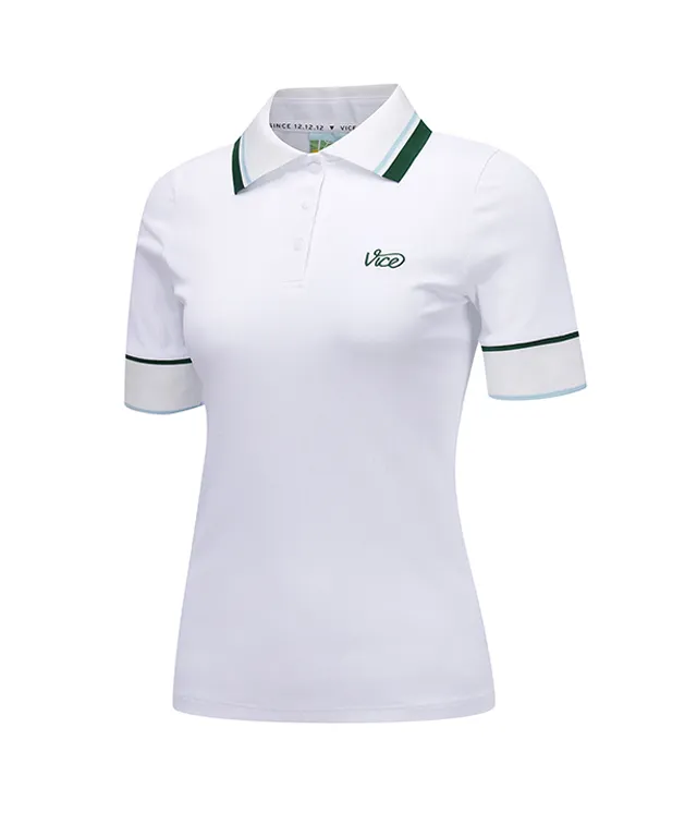 Vice Golf Atelier Women Essential Short T-Shirt - White
