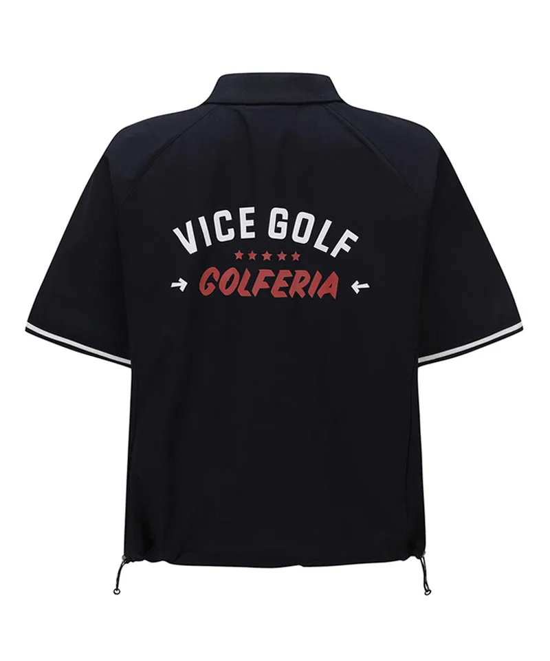 Vice Golf Atelier Women Golfelia Edition Short T-Shirt  - Navy