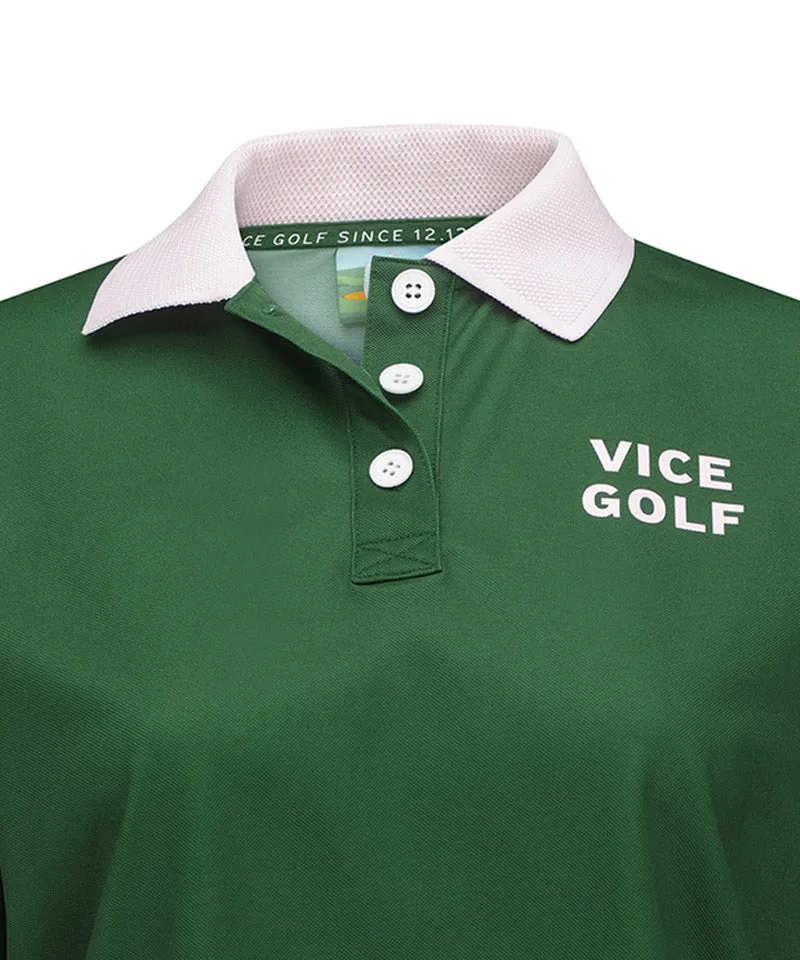 Vice Golf Atelier Women's Half Sleeves Polo - 2 Colors