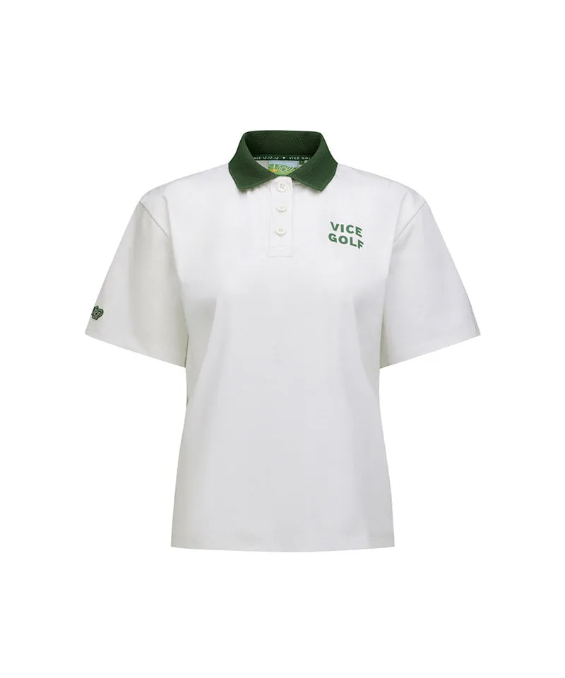Vice Golf Atelier Women's Half Sleeves Polo - 2 Colors