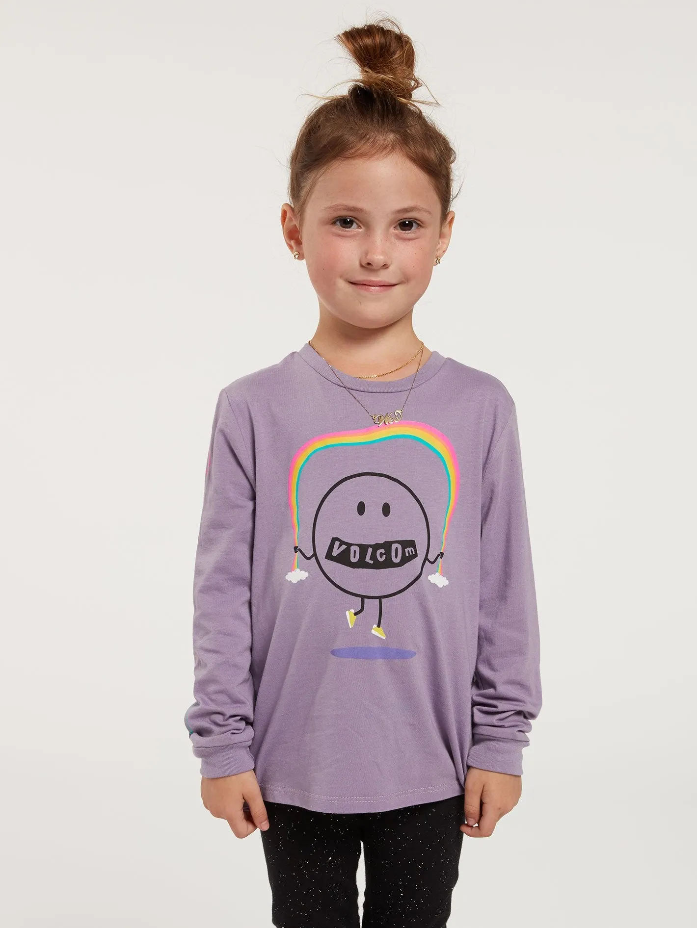 Volcom Little Girls Made From Stoke Long Sleeve Shirt