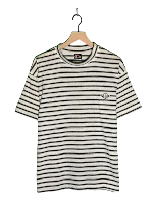 VTG Stiped Skate/Surf Shirt (L)