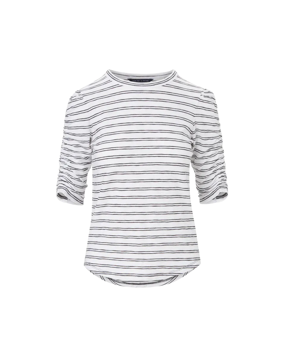 WALDORF TEE IN BLACK/WHITE