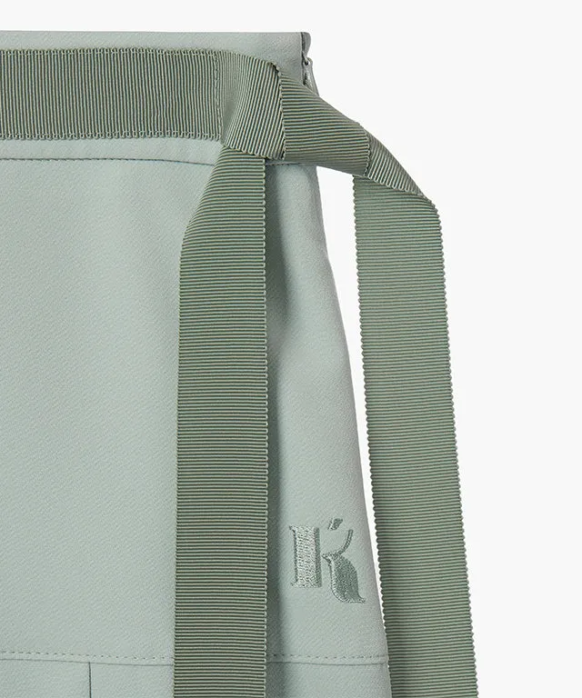 [Warehouse Sale] KUME STUDIO  Ribbon Pleated Skirt - Mint