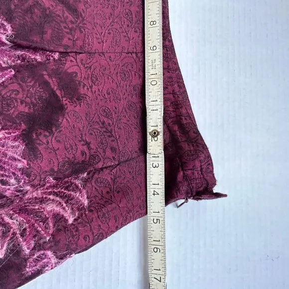 WEEKEND Max Mara floral pleated thin skirt SZ 2( run big )