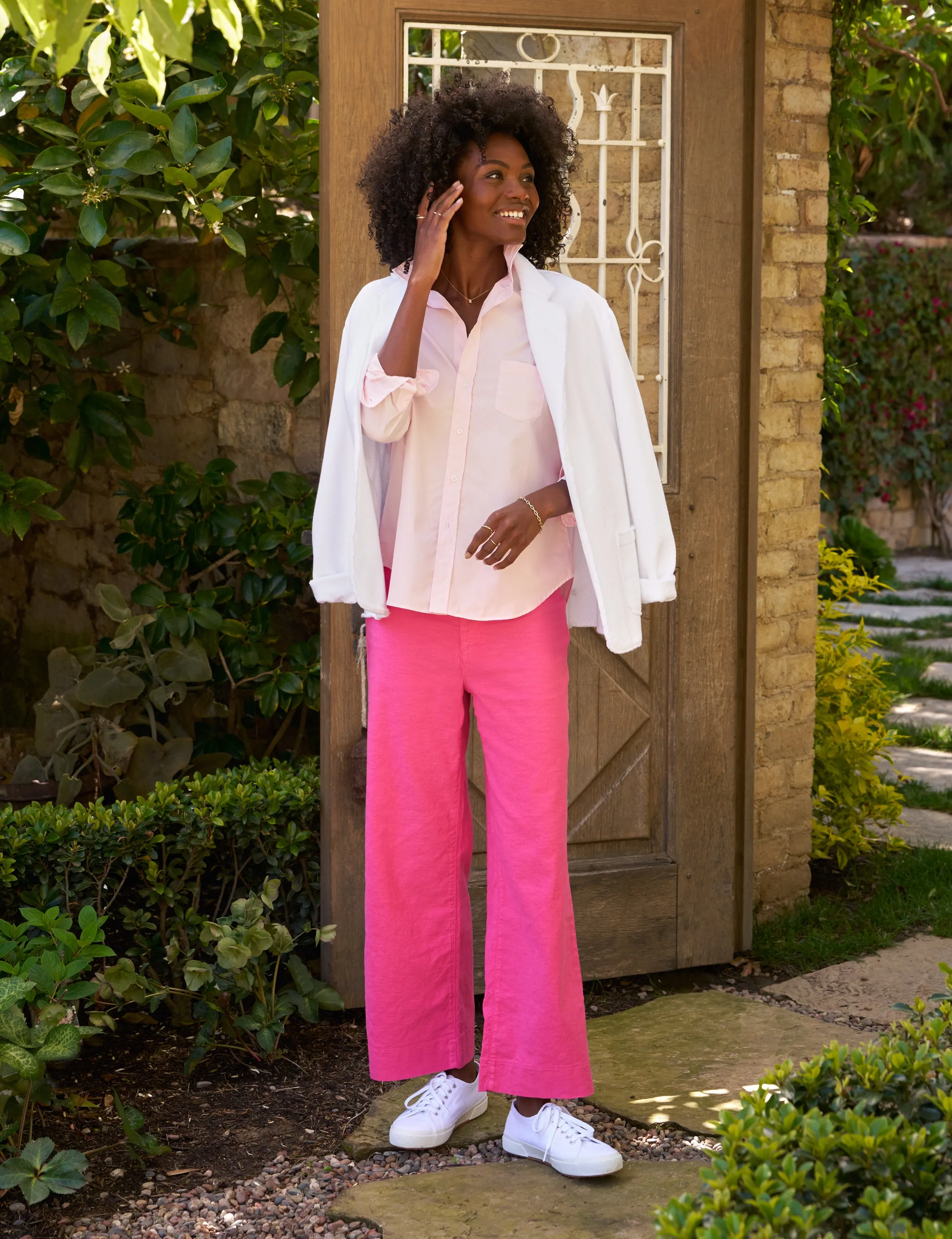 WEXFORD French Rose, Italian Performance Linen