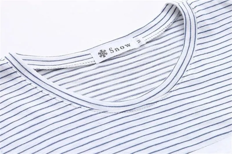 Whale Striped T-Shirt