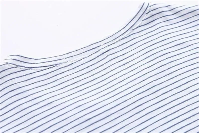 Whale Striped T-Shirt