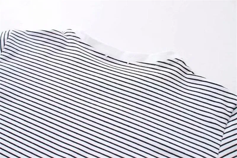 Whale Striped T-Shirt