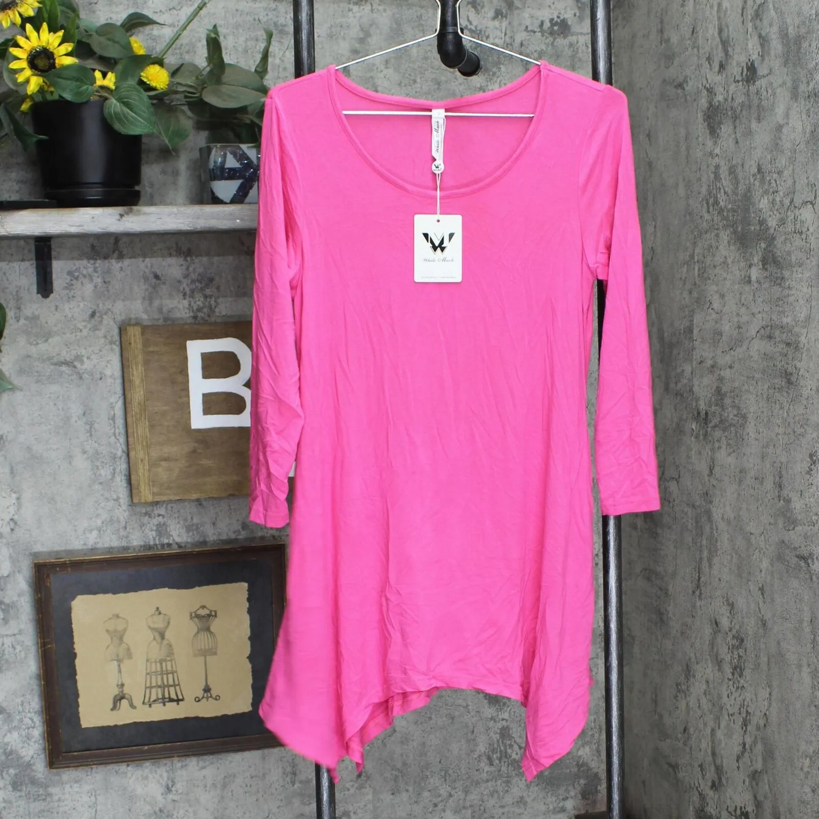 White Mark Women's Makayla Tunic 1302-06-S