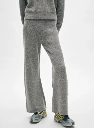 WHITE   WARREN | Boucle Cashmere Blend Wide Leg Pant