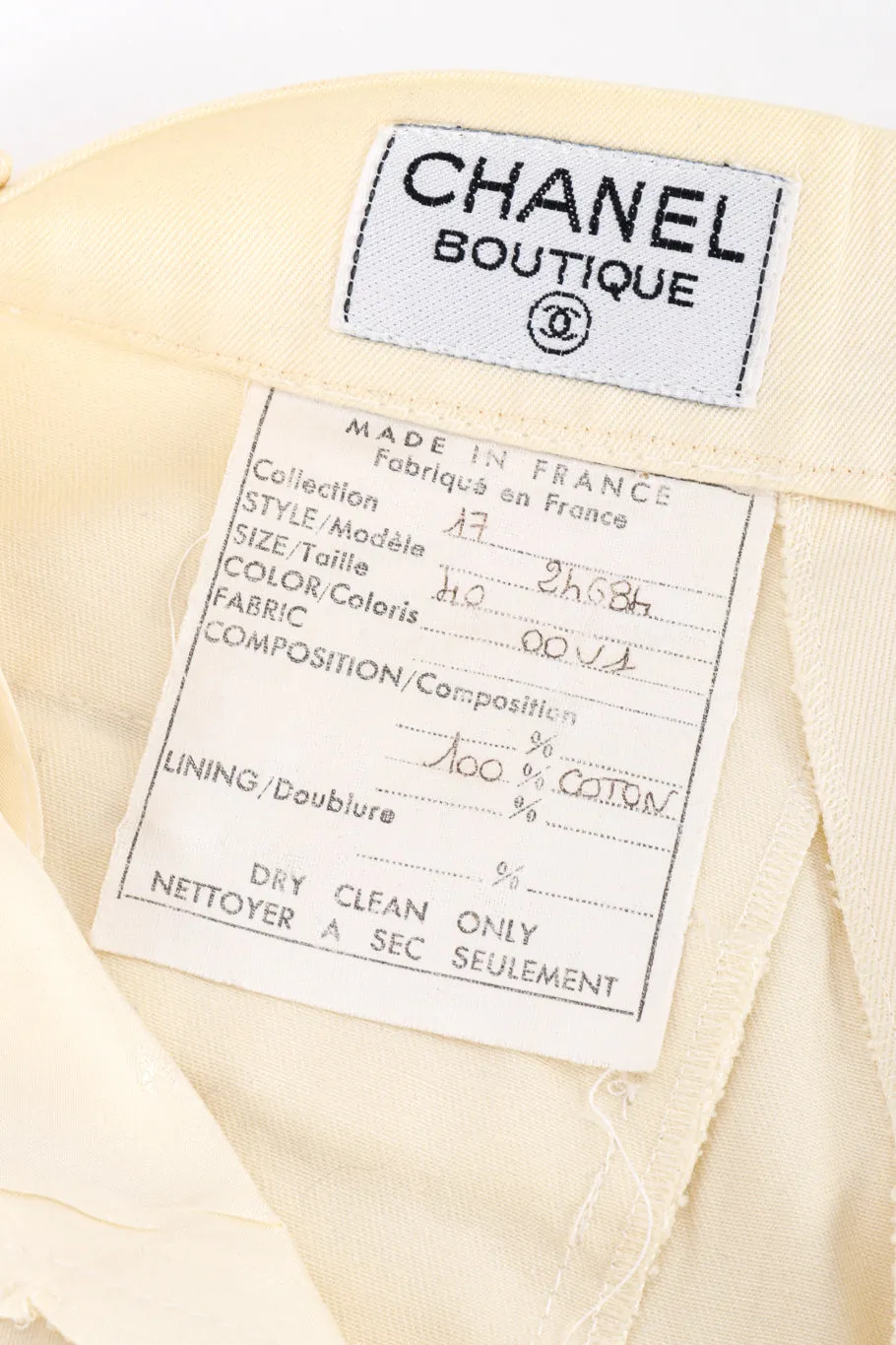 Wide Leg Cotton Pant