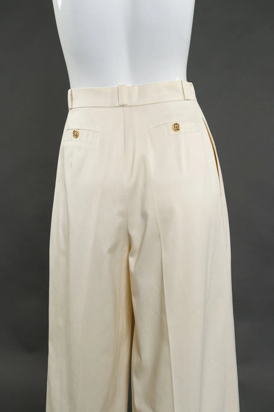 Wide Leg Cotton Pant