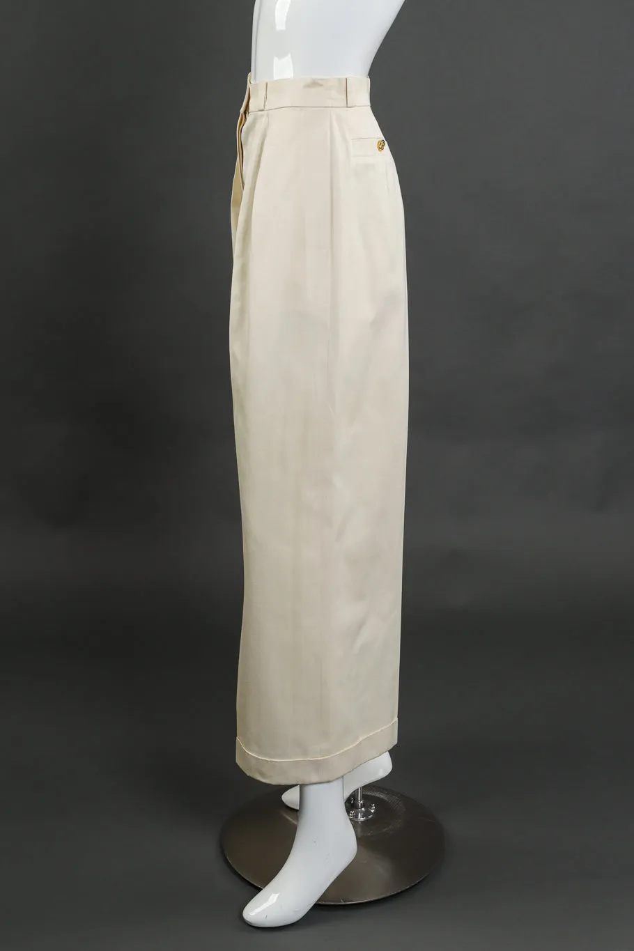 Wide Leg Cotton Pant
