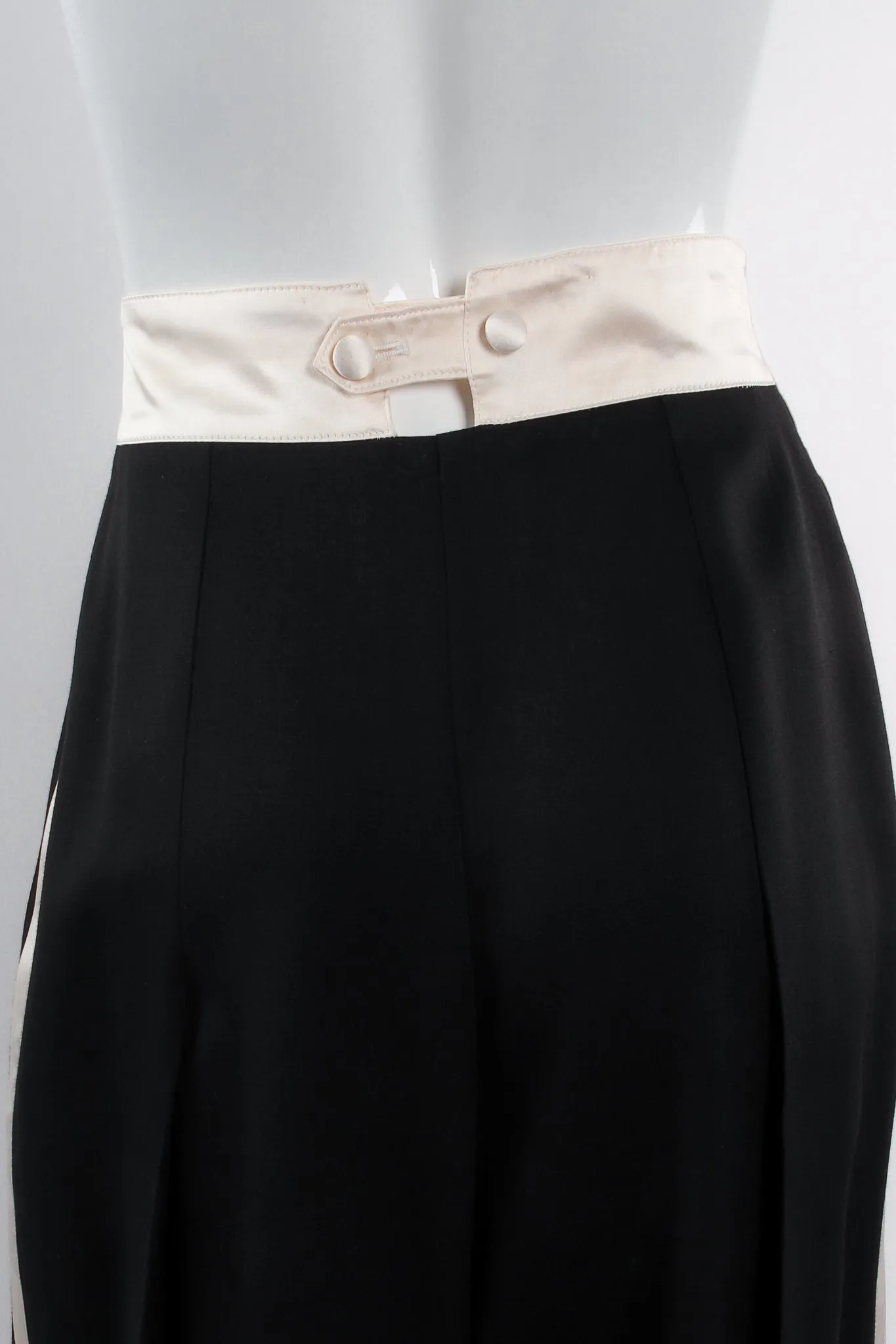 Wide Leg Tuxedo Stripe Pant