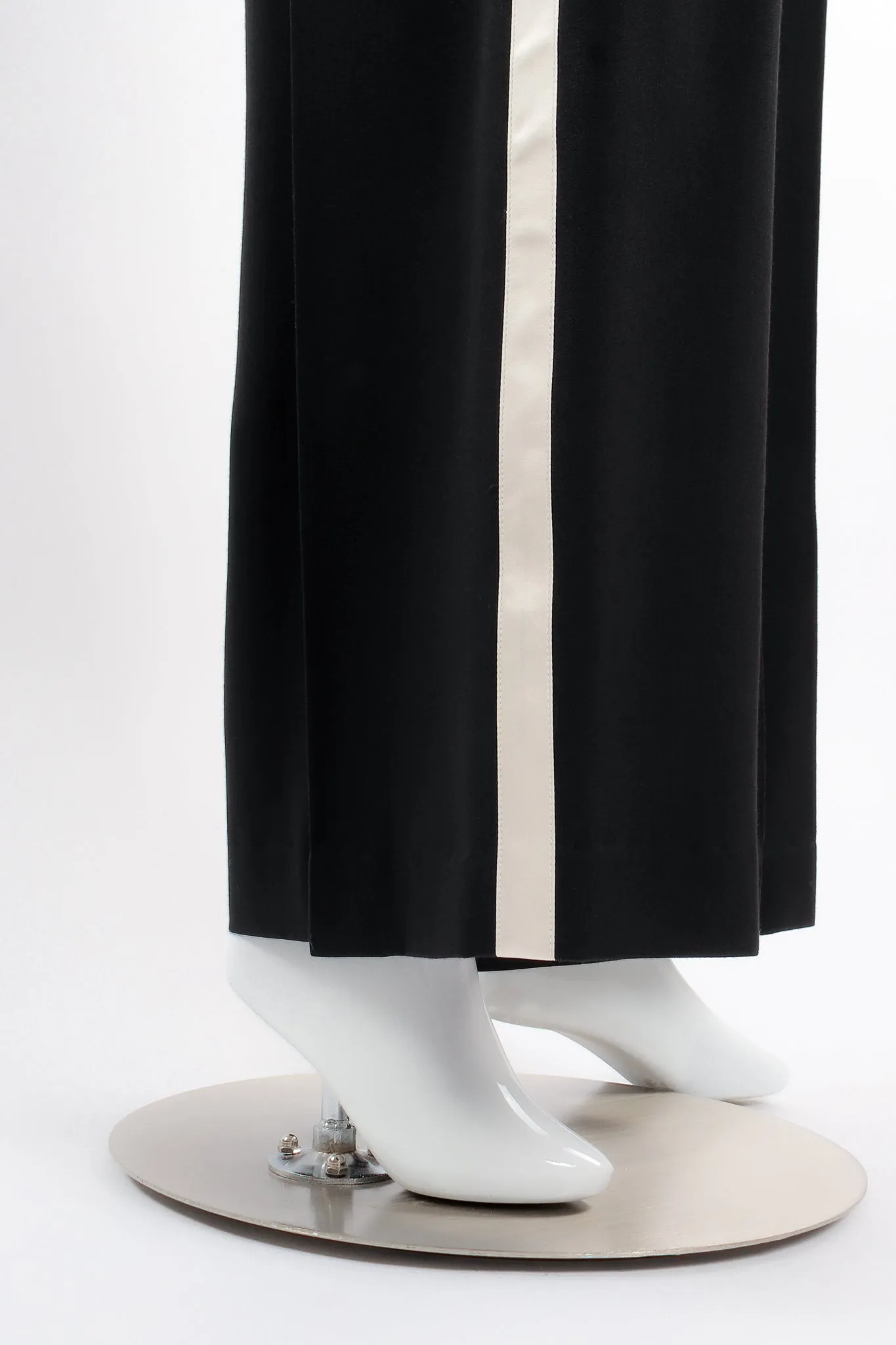 Wide Leg Tuxedo Stripe Pant