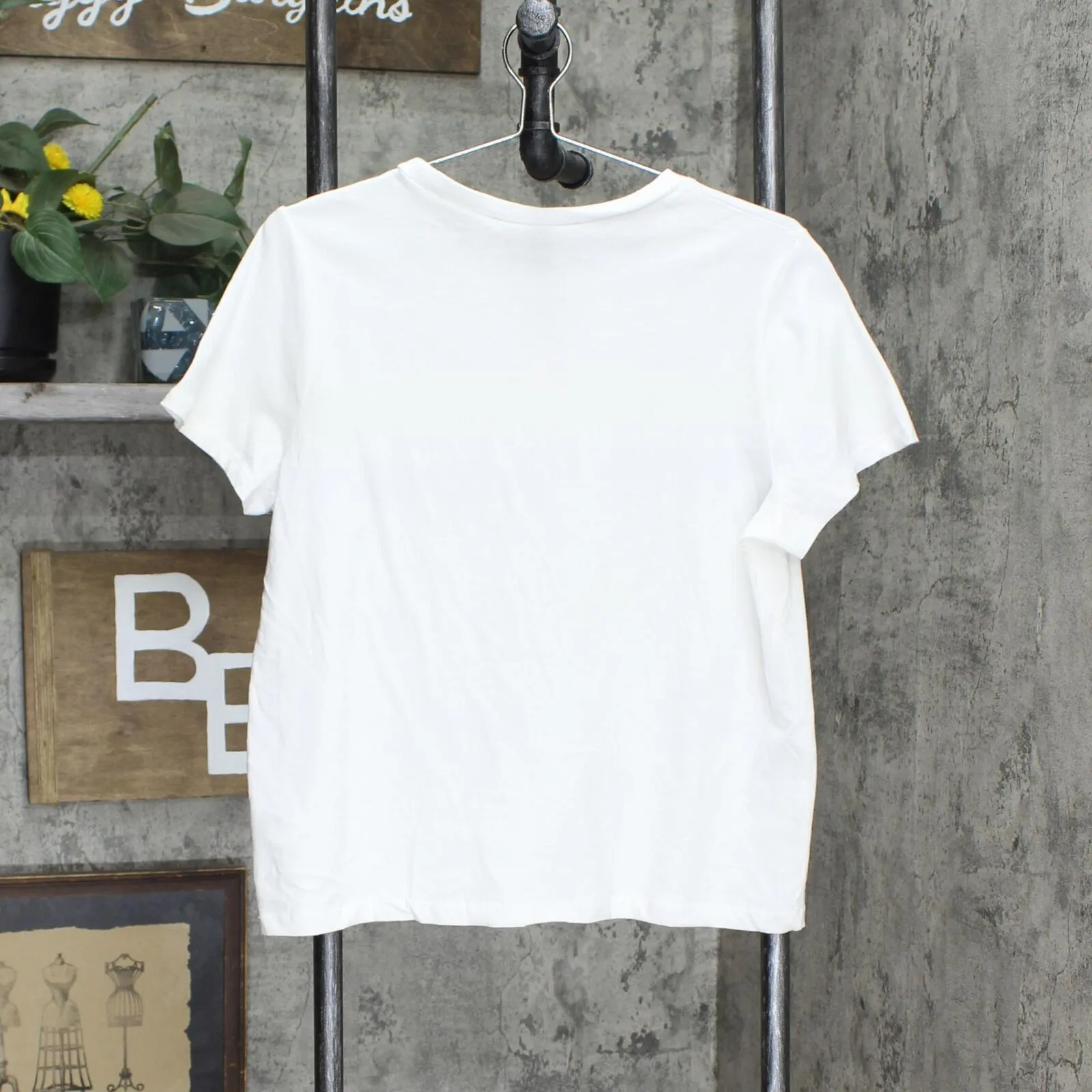 Wild Fable Women's Short Sleeve T-Shirt 563269 White L
