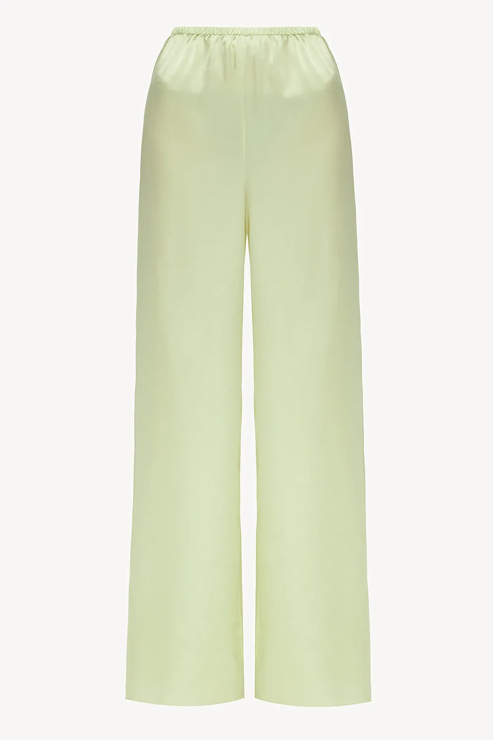 Women pajama fluid pant in sorbet green