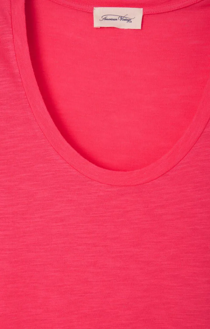 WOMEN'S T-SHIRT JACKSONVILLE IN FLUORESCENT HORTENSIA