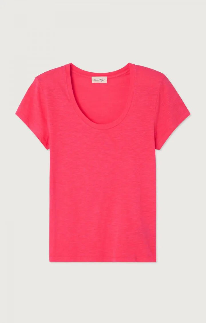 WOMEN'S T-SHIRT JACKSONVILLE IN FLUORESCENT HORTENSIA