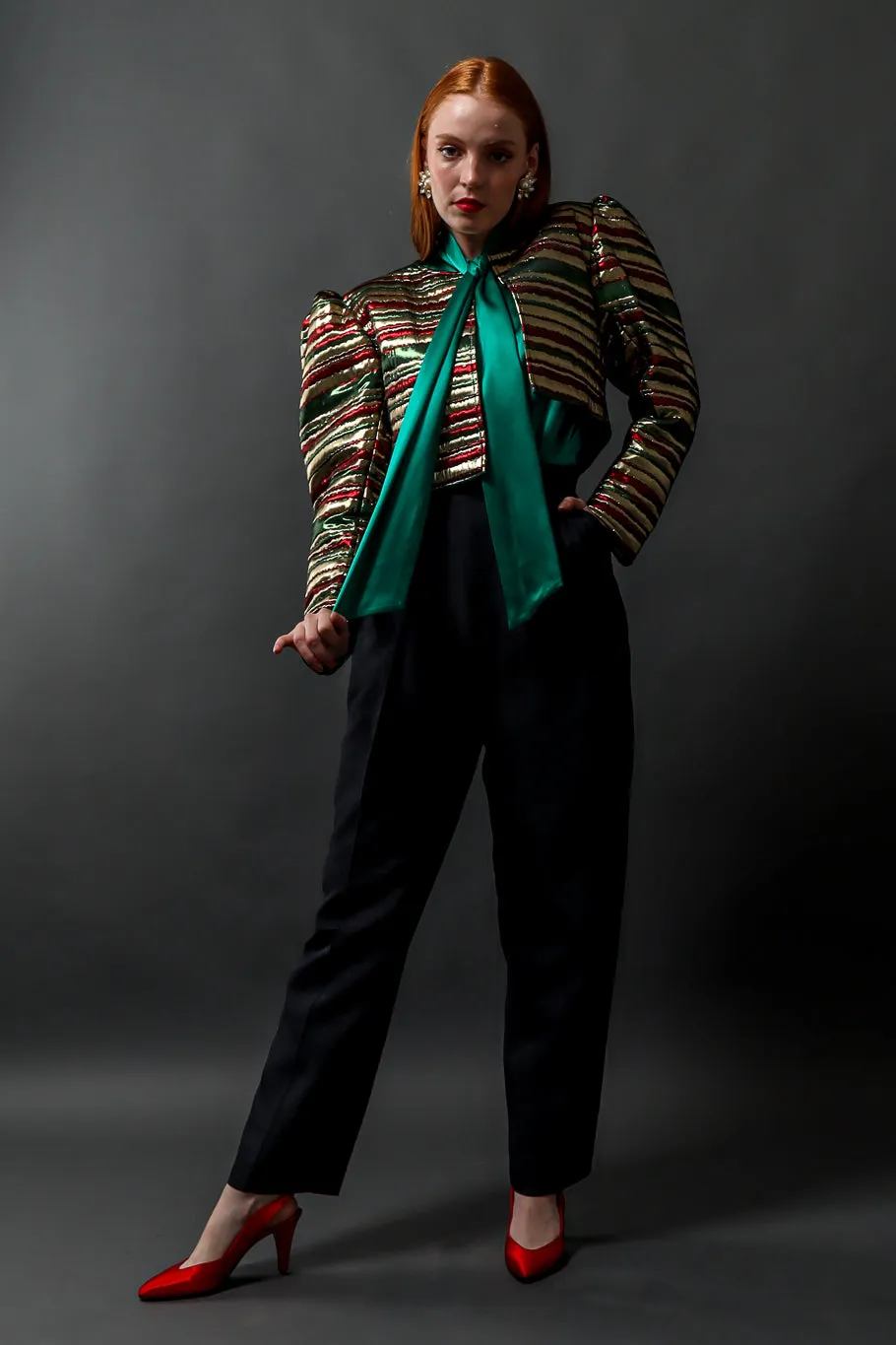 Wool Tuxedo Pant
