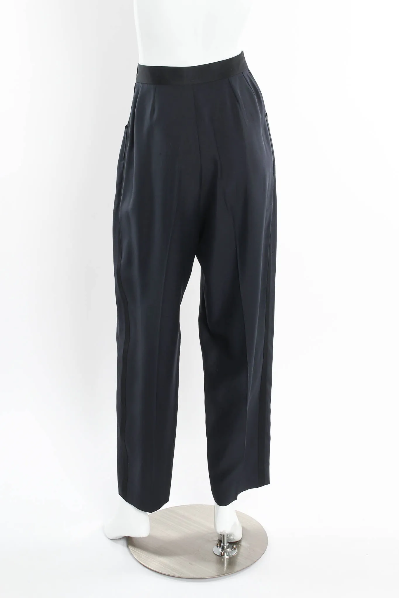 Wool Tuxedo Pant